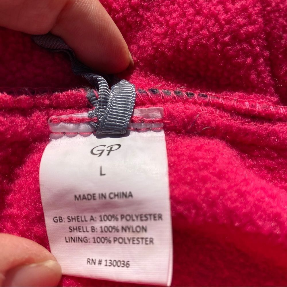 Golden Prospect Full Zip Fleece Hoodie Jacket L - Picture 9 of 9